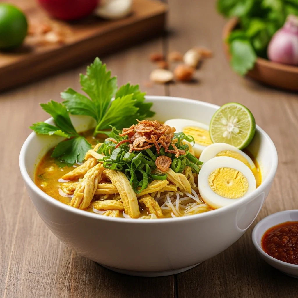 slides-downloader Soto Ayam (Indonesian Chicken Soup)