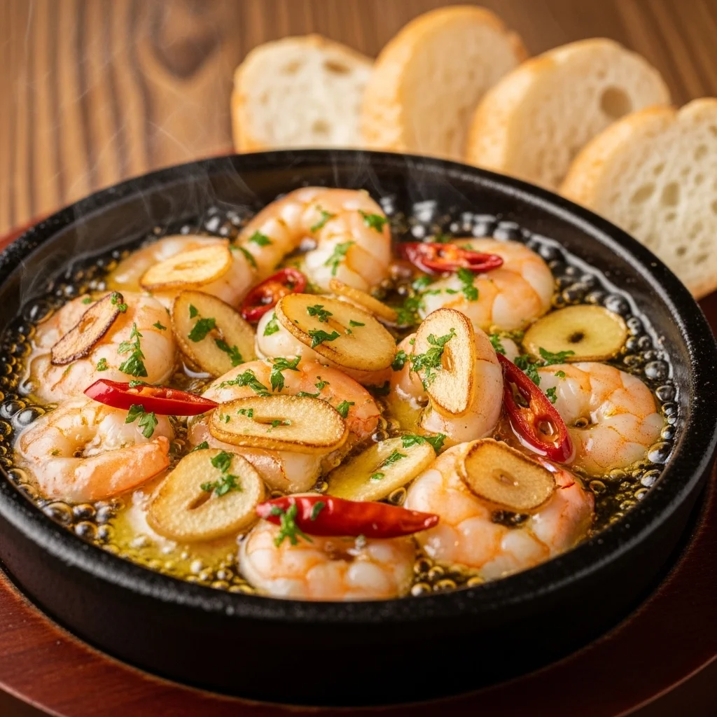 slides-downloader Spanish Garlic Shrimp (Gambas al Ajillo)