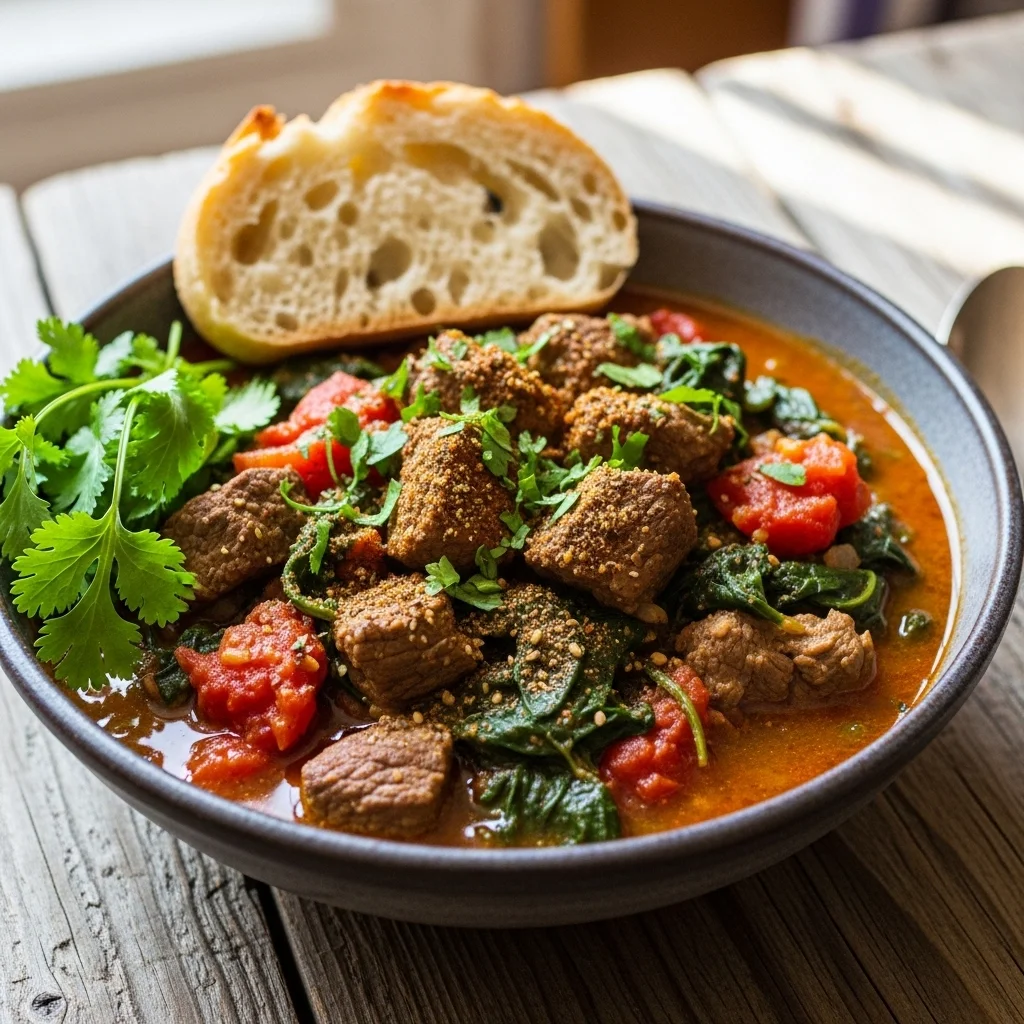 slides-downloader Spiced Lamb and Spinach Stew
