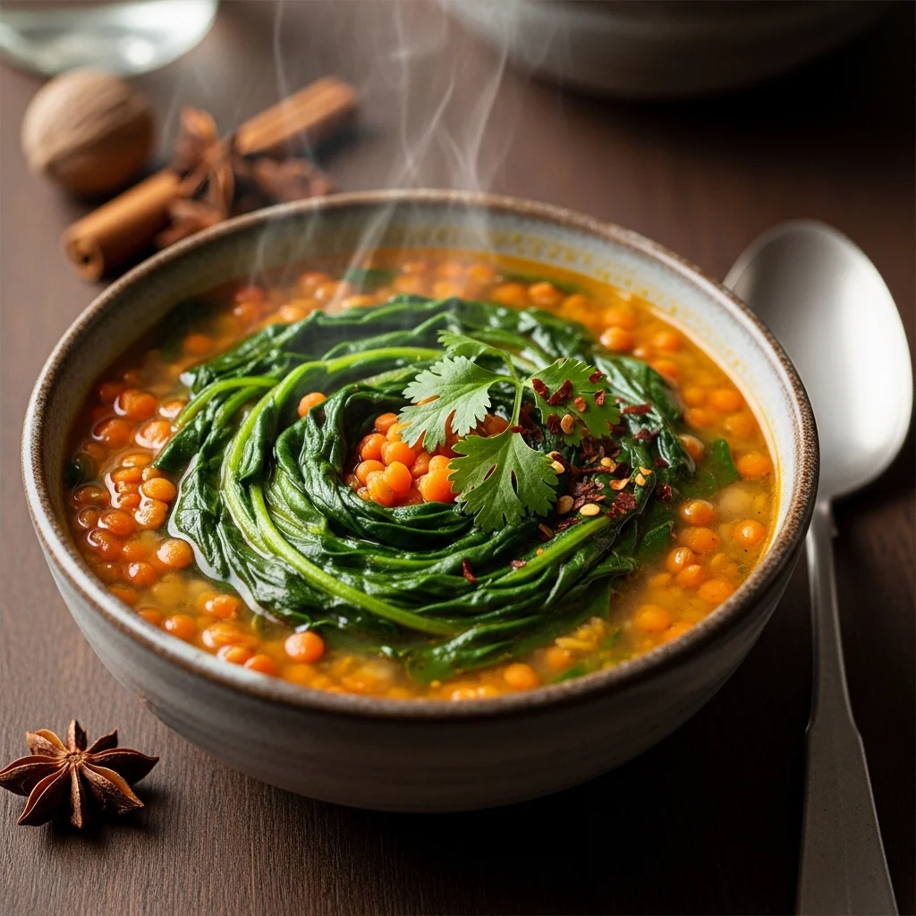 slides-downloader Spiced Lentil and Spinach Soup
