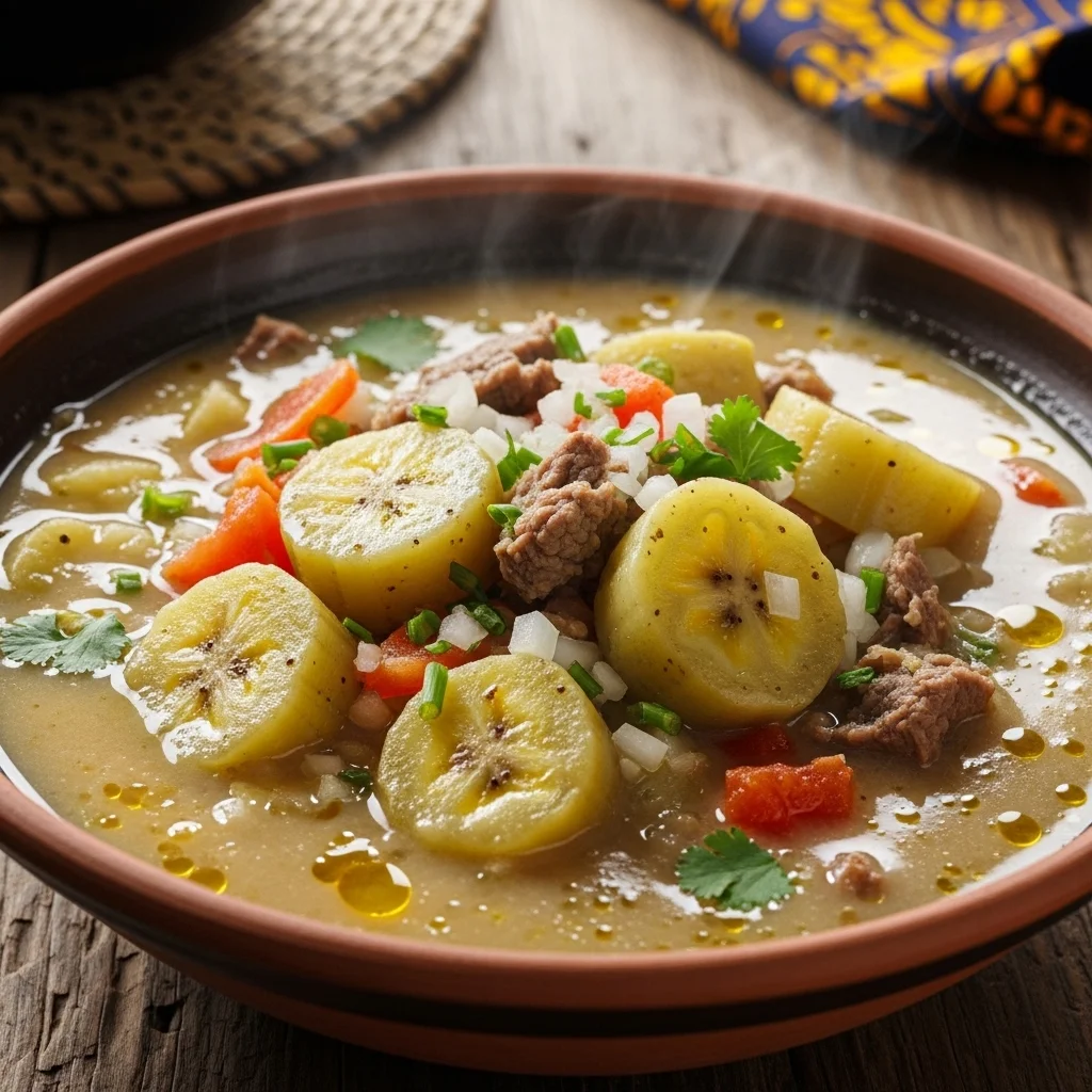 slides-downloader Supu ya Ndizi (Tanzanian Green Banana Soup)
