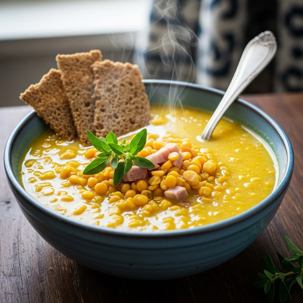 Swedish Yellow Pea Soup (Ärtsoppa)