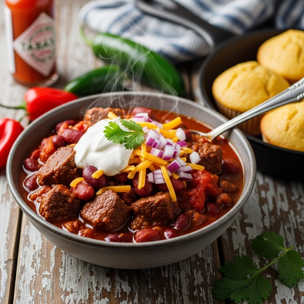 Texas-Style Beef Chili